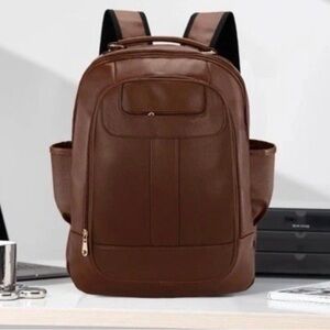 NEW MONTANA WEST LAPTOP BACKPACK DARK BROWN CARRY ALL
